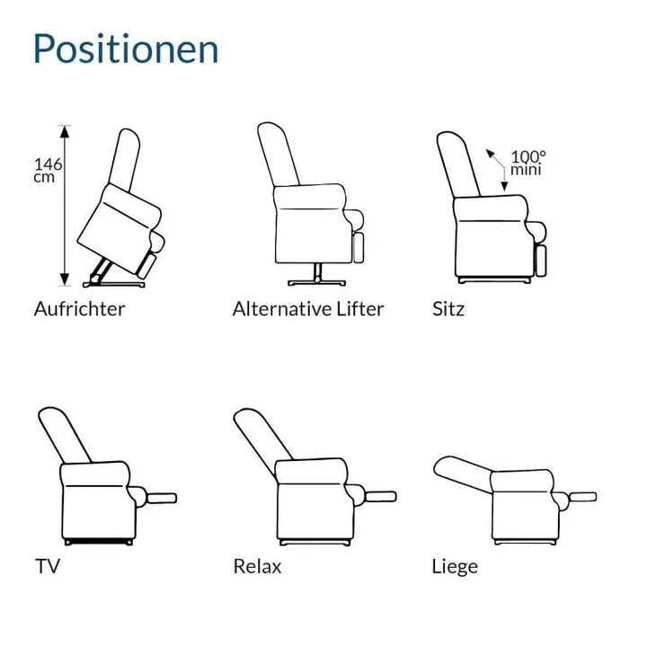 Golden Aufstehsessel Komfort Plus Golden