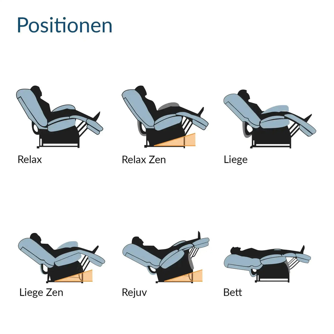 Golden Aufstehsessel Komfort Premium Golden