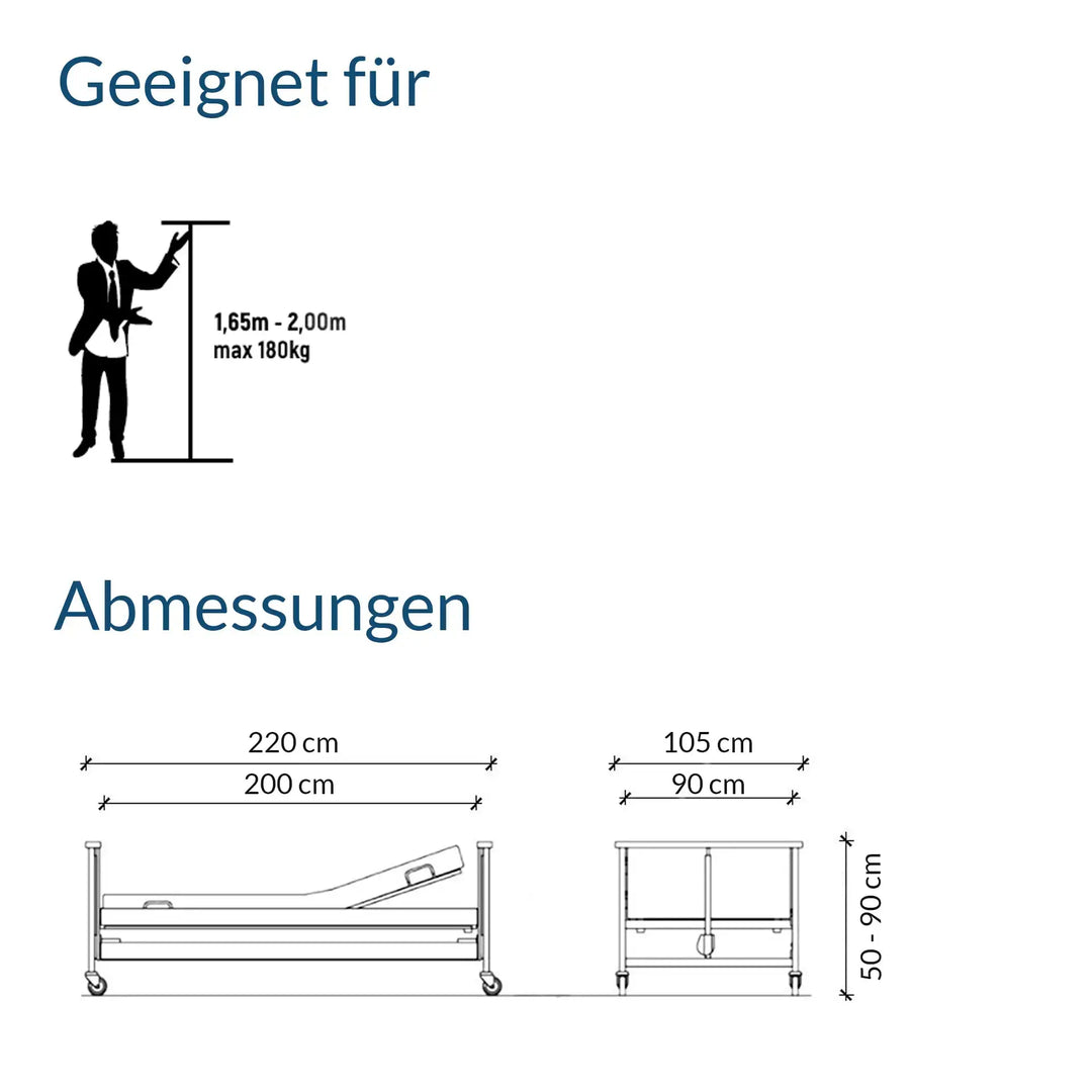 Medtrade Aufstehbett Easy Up